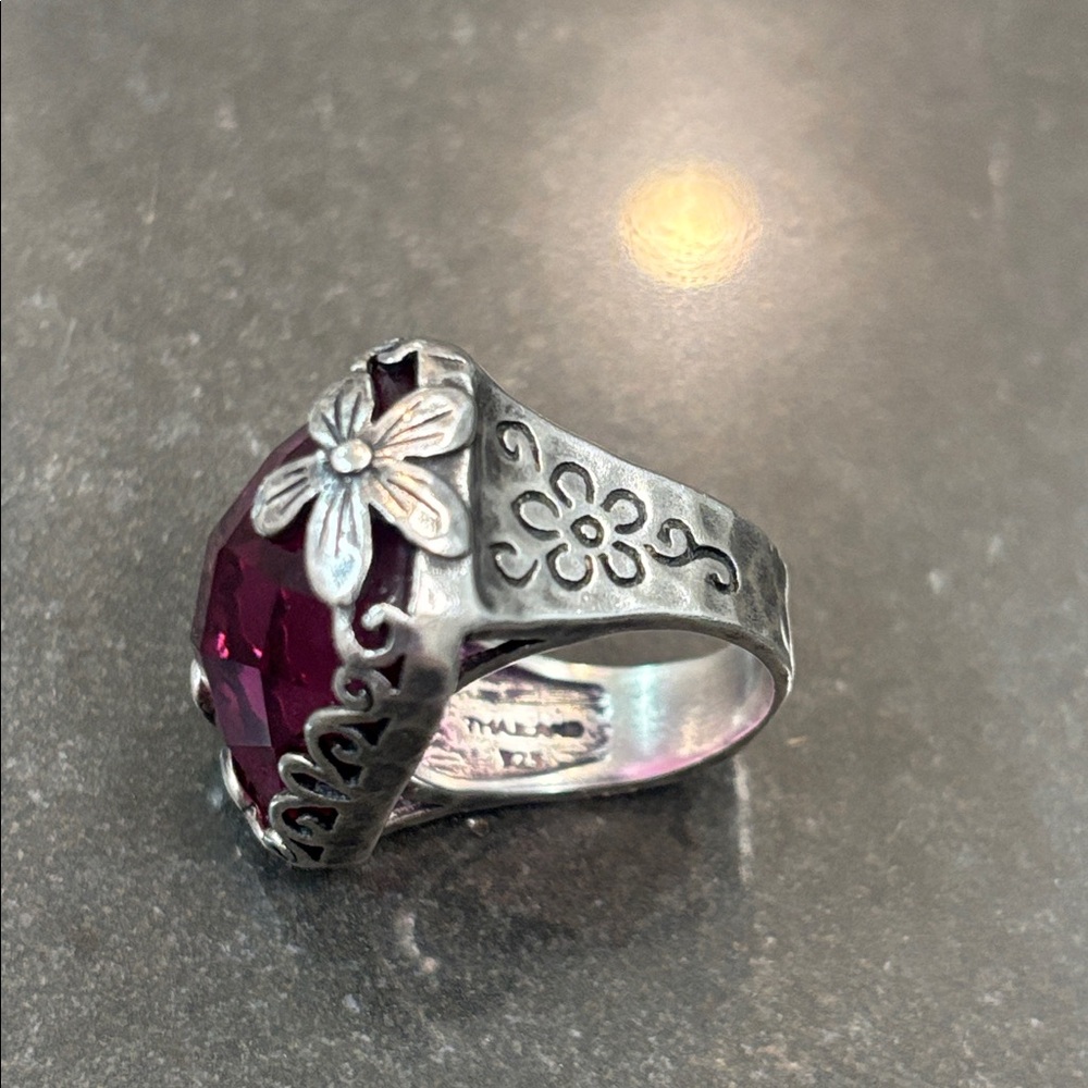 Silpada berry-licius raspberry Ring - Picture 10 of 17